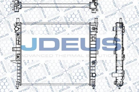 Jdeus M-0171260 - Hladnjak, hladjenje motora www.molydon.hr