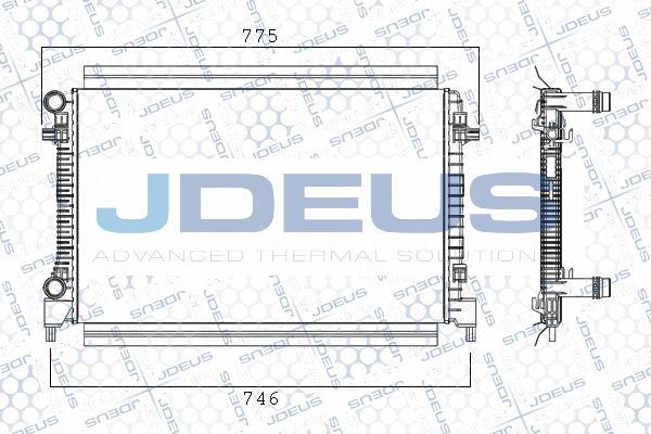 Jdeus M-038005A - Hladnjak, hladjenje motora www.molydon.hr