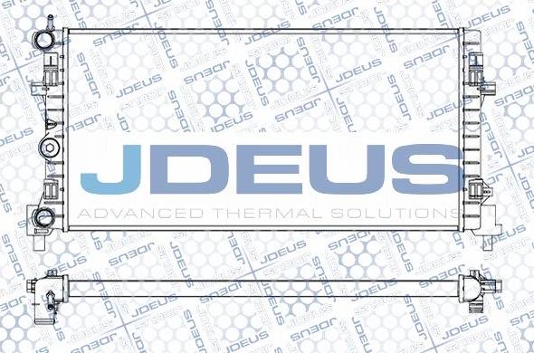 Jdeus M-0250130 - Hladnjak, hladjenje motora www.molydon.hr