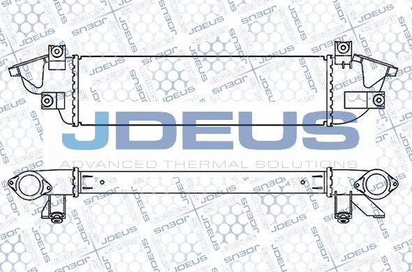 Jdeus M-818055A - Intercooler, hladnjak www.molydon.hr