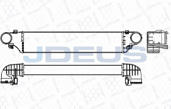 Jdeus M-817058A - Intercooler, hladnjak www.molydon.hr