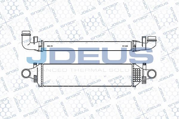 Jdeus M-817104A - Intercooler, hladnjak www.molydon.hr