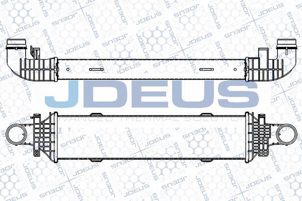 Jdeus M-817105A - Intercooler, hladnjak www.molydon.hr