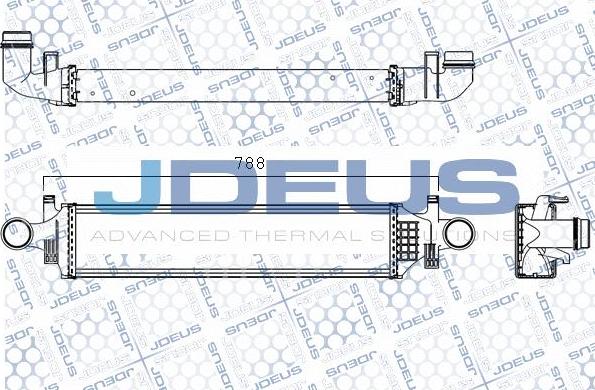 Jdeus M-817103A - Intercooler, hladnjak www.molydon.hr