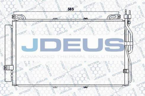 Jdeus M-7540170 - Kondenzator, klima-Uređaj www.molydon.hr
