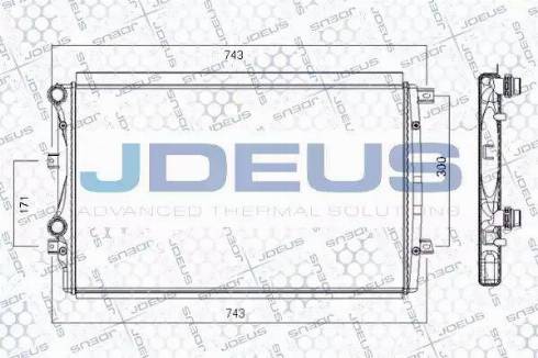 Jdeus RA0010301 - Hladnjak, hladjenje motora www.molydon.hr