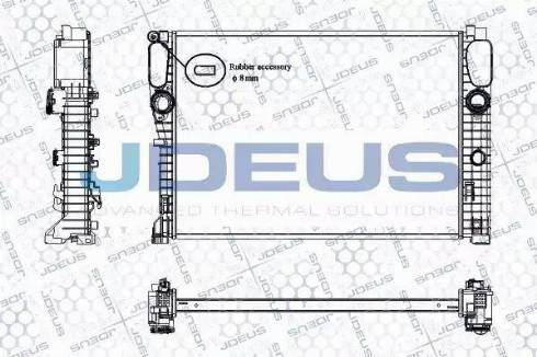 Jdeus RA0170980 - Hladnjak, hladjenje motora www.molydon.hr