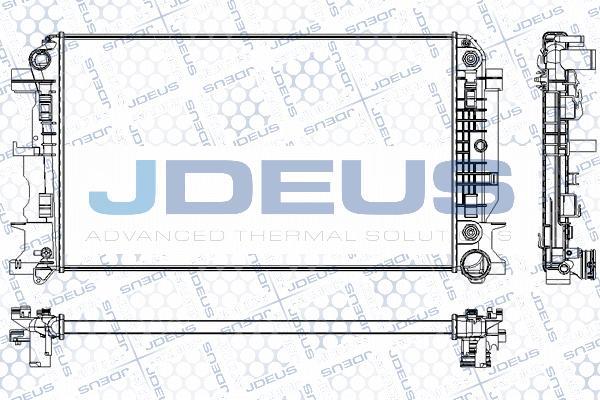 Jdeus RA0170890 - Hladnjak, hladjenje motora www.molydon.hr