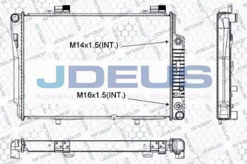 Jdeus RA0170370 - Hladnjak, hladjenje motora www.molydon.hr