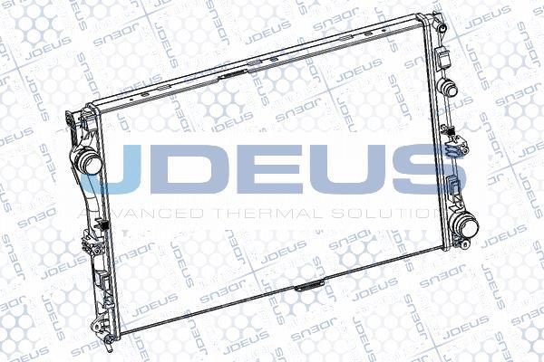 Jdeus RA0171070 - Hladnjak, hladjenje motora www.molydon.hr