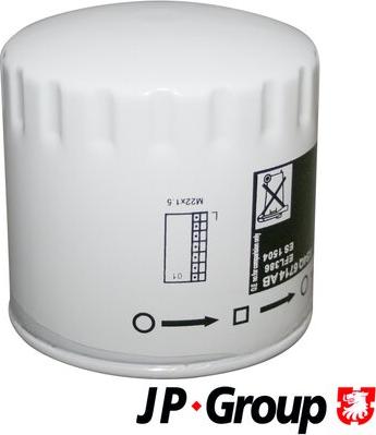 JP Group 1518500100 - Filter za ulje www.molydon.hr