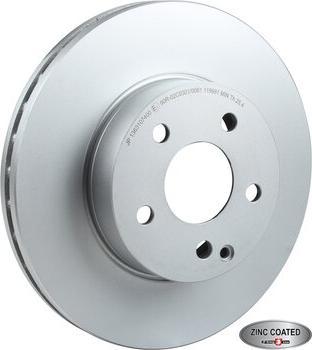 JP Group 1363107400 - Kočioni disk www.molydon.hr