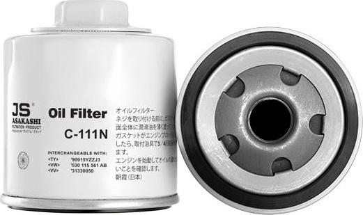 JS Asakashi C111N - Filter za ulje www.molydon.hr