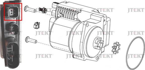 JTEKT 6916003623 - Elektromotor, upravljački mehanizam www.molydon.hr