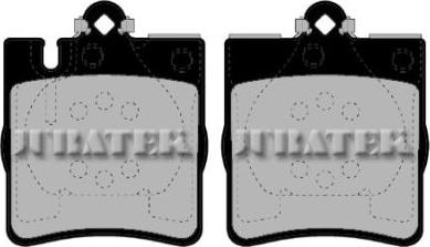 Juratek JCP1322 - Komplet Pločica, disk-kočnica www.molydon.hr