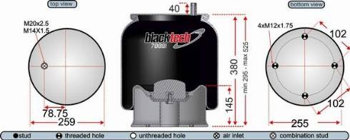 Juratek RML70081C - Meh, pneumatski Ovjes www.molydon.hr