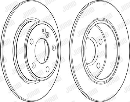Jurid 562995JC-1 - Kočioni disk www.molydon.hr