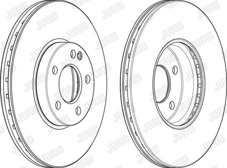Jurid 562989JC-1 - Kočioni disk www.molydon.hr