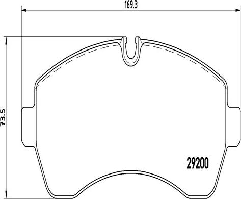 Kaishin FK20266 - Komplet Pločica, disk-kočnica www.molydon.hr