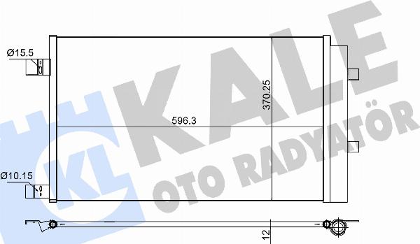 KALE OTO RADYATÖR 457900 - Kondenzator, klima-Uređaj www.molydon.hr