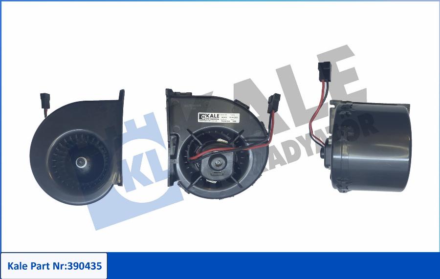 KALE OTO RADYATÖR 390435 - Ventilator kabine/unutrasnjeg prostora www.molydon.hr
