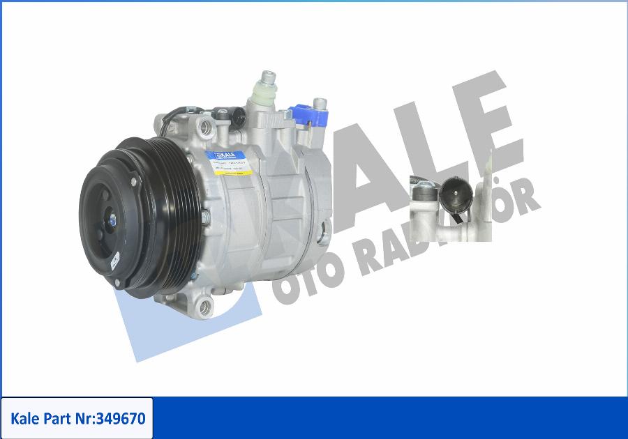 KALE OTO RADYATÖR 349670 - Kompresor, klima-Uređaj www.molydon.hr