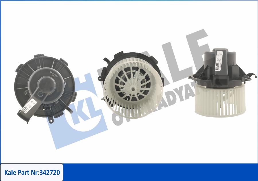 KALE OTO RADYATÖR 342720 - Ventilator kabine/unutrasnjeg prostora www.molydon.hr