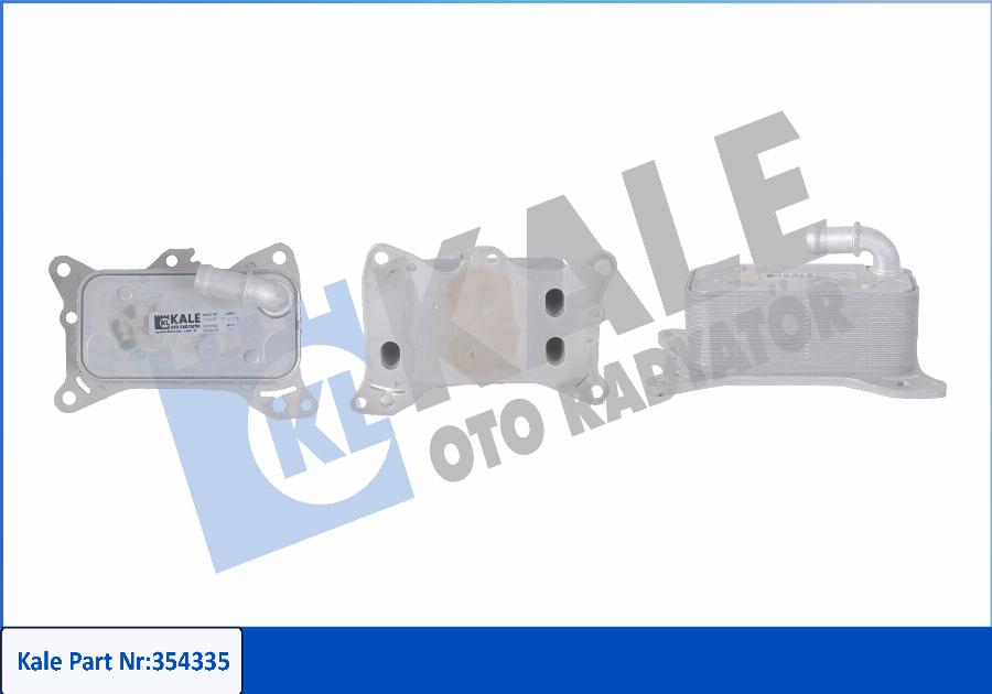 KALE OTO RADYATÖR 354335 - Uljni hladnjak, ulje za motor www.molydon.hr