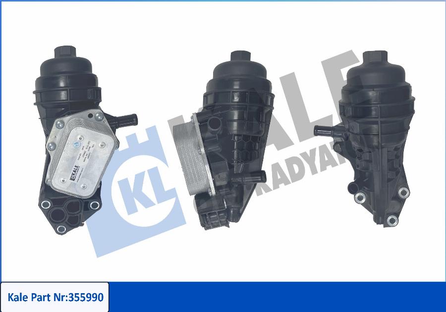 KALE OTO RADYATÖR 355990 - Uljni hladnjak, ulje za motor www.molydon.hr