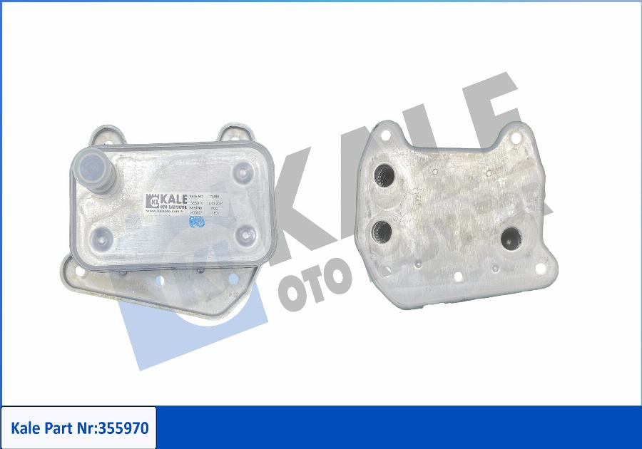 KALE OTO RADYATÖR 355970 - Uljni hladnjak, ulje za motor www.molydon.hr
