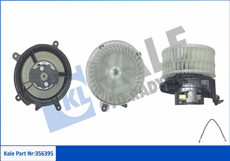 KALE OTO RADYATÖR 356395 - Ventilator kabine/unutrasnjeg prostora www.molydon.hr