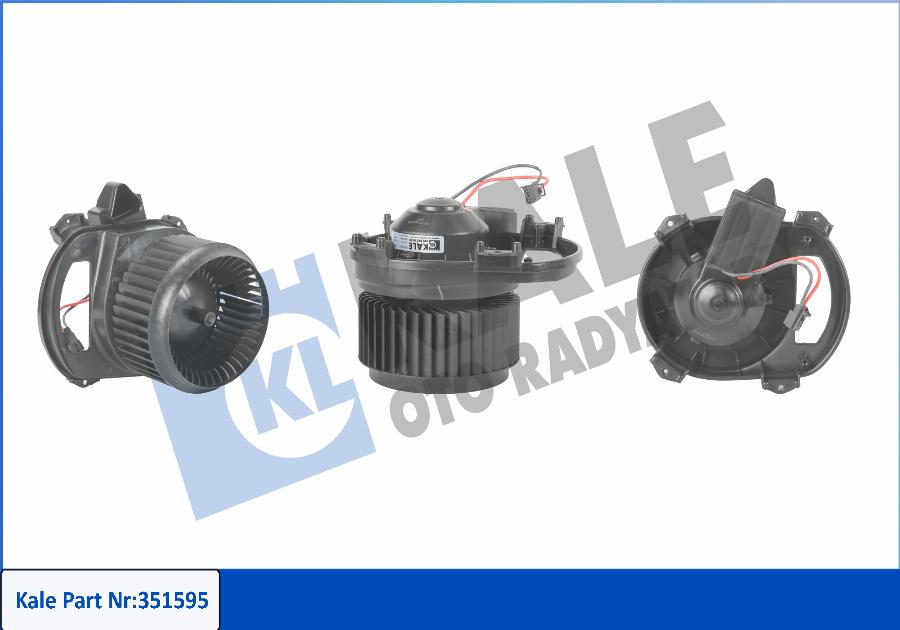 KALE OTO RADYATÖR 351595 - Ventilator kabine/unutrasnjeg prostora www.molydon.hr