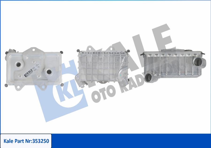 KALE OTO RADYATÖR 353250 - Uljni hladnjak, ulje za motor www.molydon.hr