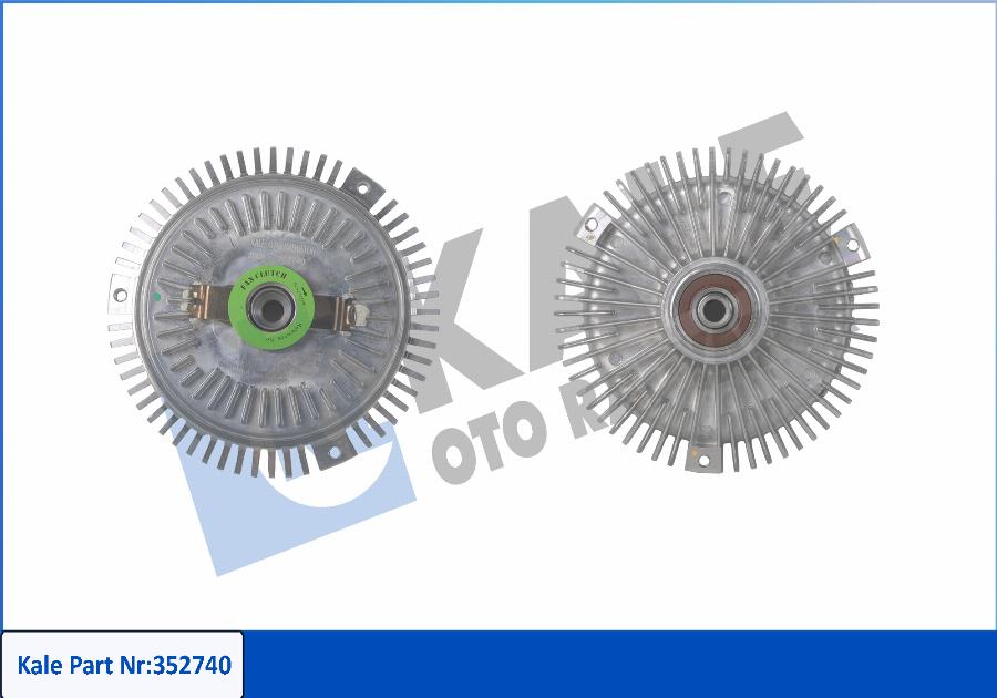 KALE OTO RADYATÖR 352740 - kvačilo, ventilator hladnjaka www.molydon.hr