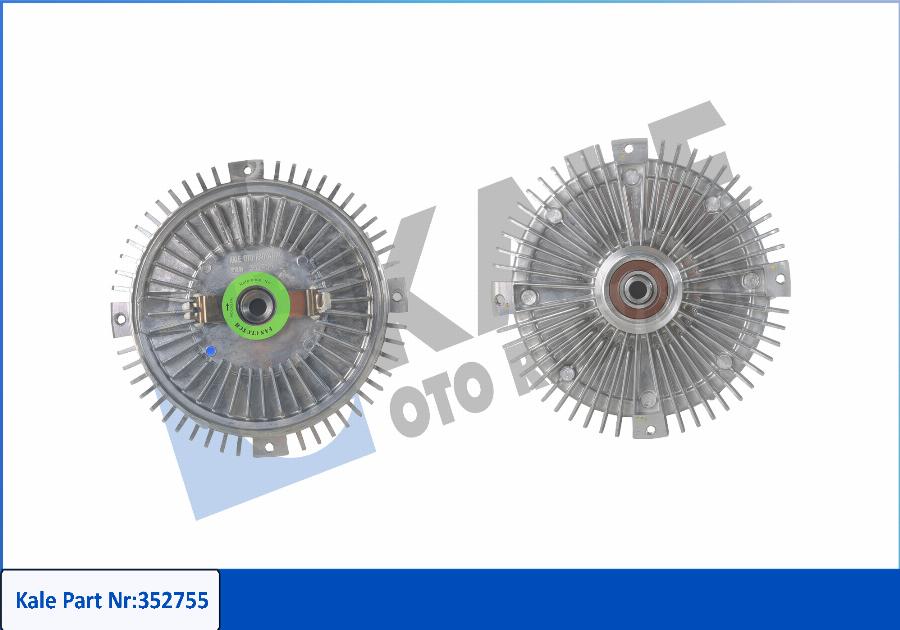 KALE OTO RADYATÖR 352755 - kvačilo, ventilator hladnjaka www.molydon.hr