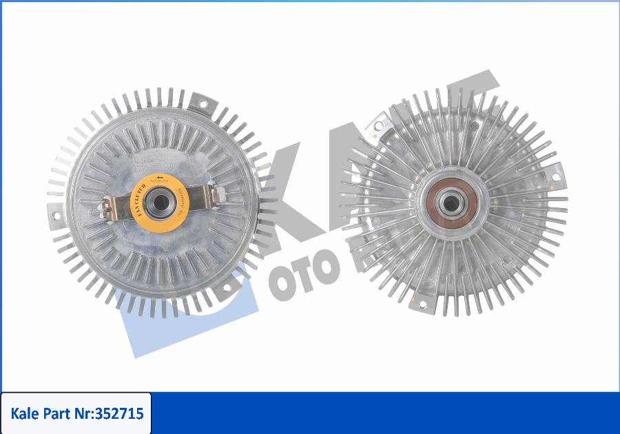 KALE OTO RADYATÖR 352715 - kvačilo, ventilator hladnjaka www.molydon.hr