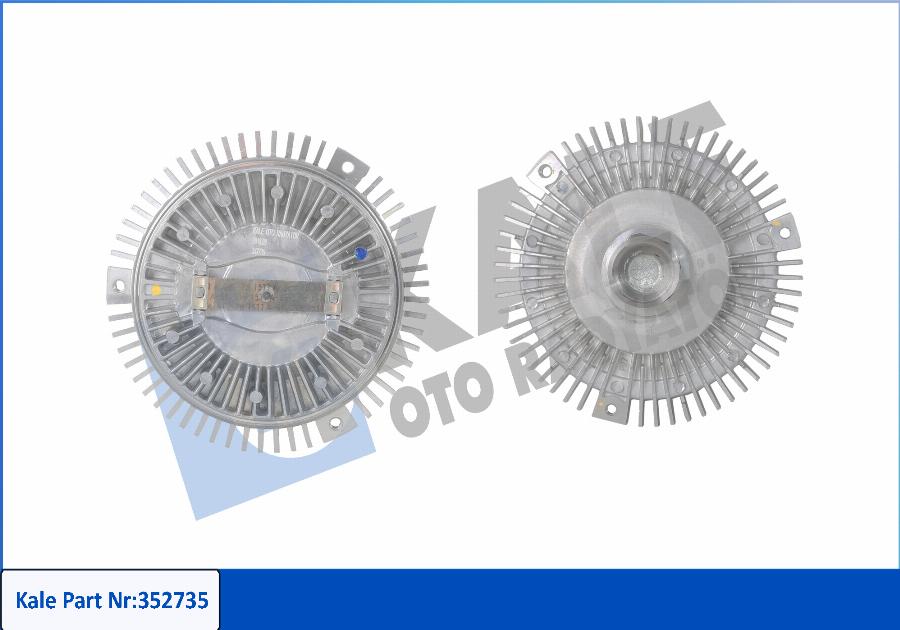 KALE OTO RADYATÖR 352735 - kvačilo, ventilator hladnjaka www.molydon.hr