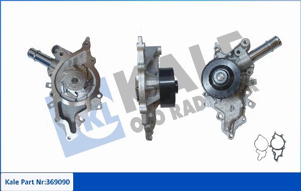 KALE OTO RADYATÖR 369090 - Vodena pumpa www.molydon.hr