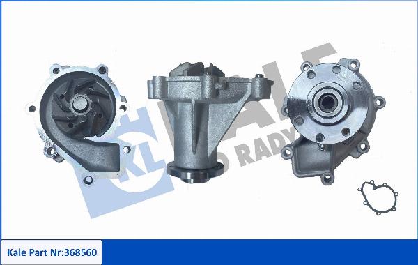 KALE OTO RADYATÖR 368560 - Vodena pumpa www.molydon.hr
