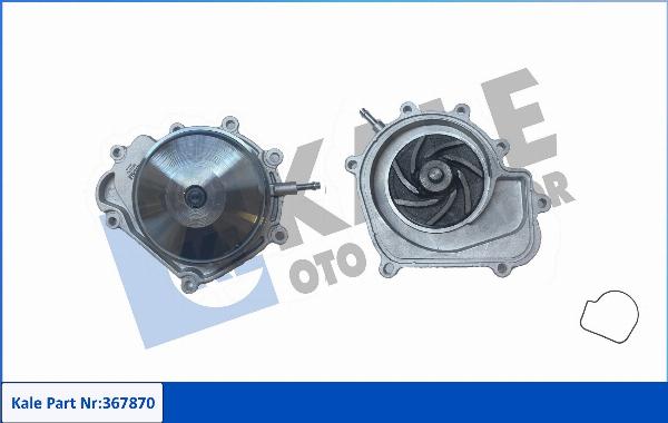 KALE OTO RADYATÖR 367870 - Vodena pumpa www.molydon.hr