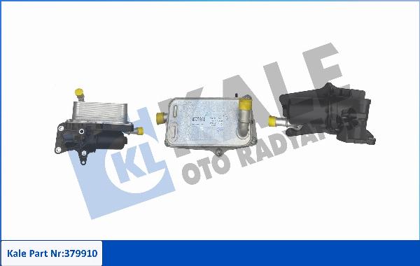 KALE OTO RADYATÖR 379910 - Uljni hladnjak, automatski mjenjač www.molydon.hr