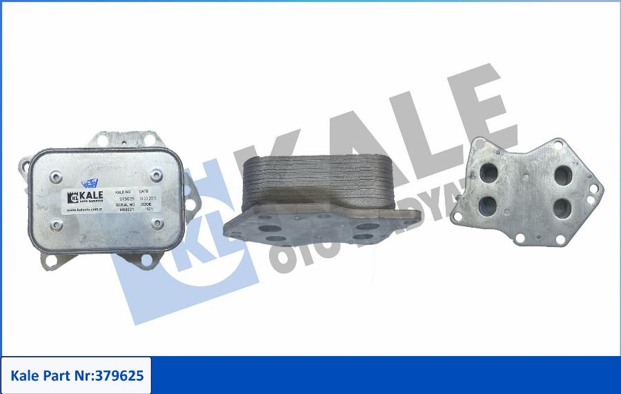 KALE OTO RADYATÖR 379625 - Uljni hladnjak, ulje za motor www.molydon.hr