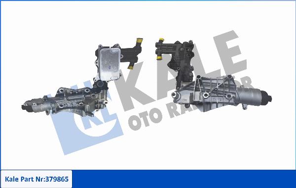 KALE OTO RADYATÖR 379865 - Uljni hladnjak, ulje za motor www.molydon.hr