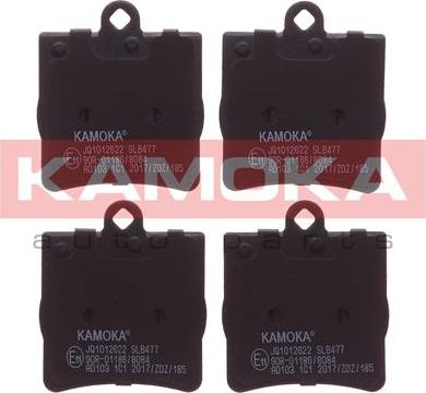 Kamoka JQ1012622 - Komplet Pločica, disk-kočnica www.molydon.hr