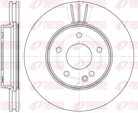 Kawe 6495 10 - Kočioni disk www.molydon.hr