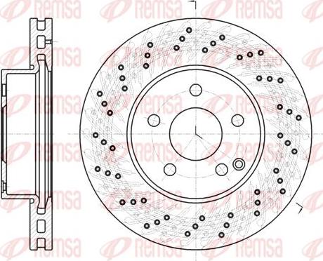 Kawe 61068 10 - Kočioni disk www.molydon.hr