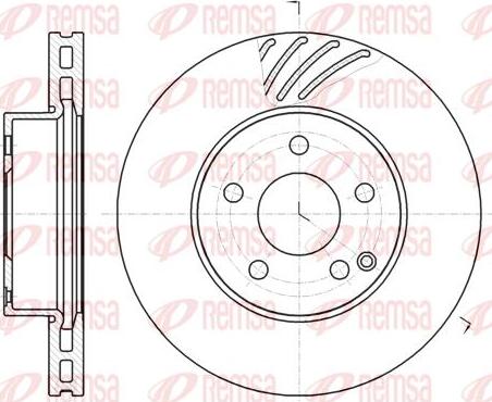 Kawe 61184 10 - Kočioni disk www.molydon.hr