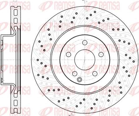 Kawe 61186 10 - Kočioni disk www.molydon.hr