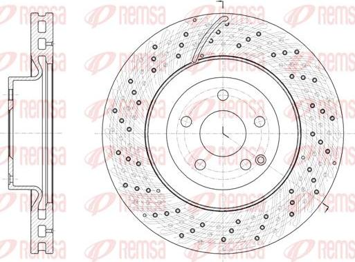 Kawe 61847 10 - Kočioni disk www.molydon.hr