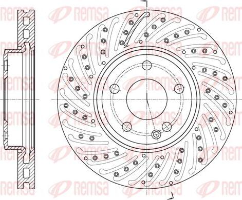 Kawe 61836 10 - Kočioni disk www.molydon.hr